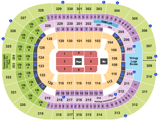 Amalie Arena Shane Gillis Seating Chart